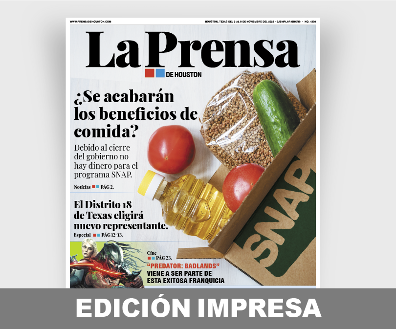 Edición impresa de La Prensa de Houston